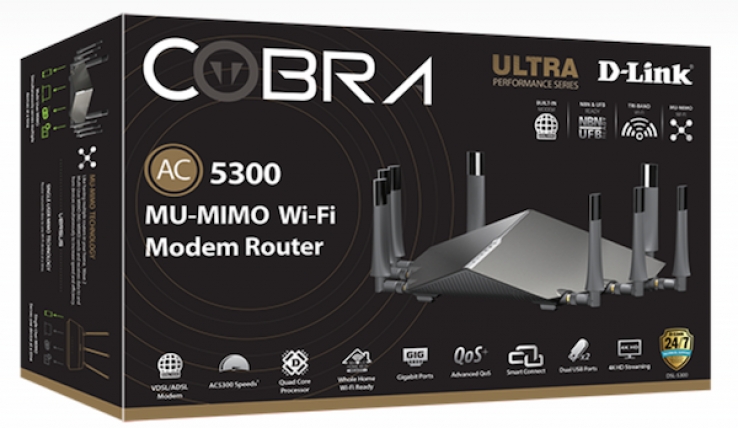 Dlink Ultra AC5300 router setup