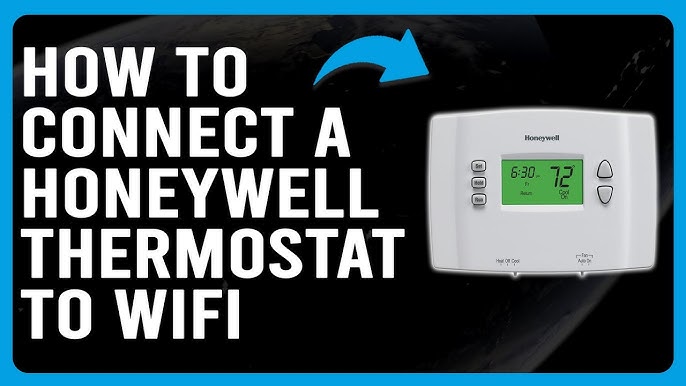 Honeywell Wifi Thermostat Wifi Setup